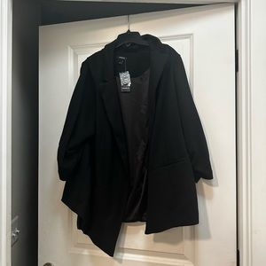 Torrid size 4 black blazer.